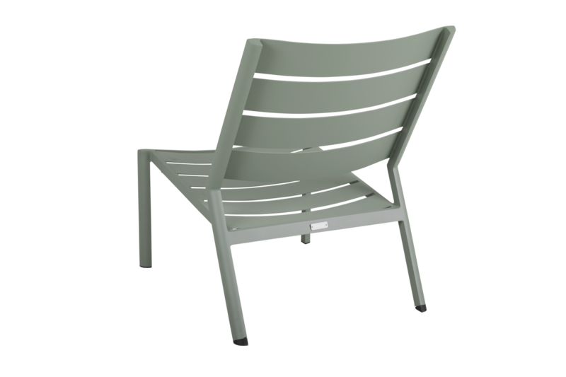 Delia lounge chair Green Brafab